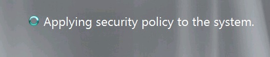 Applying security policy to the sytem.jpg
